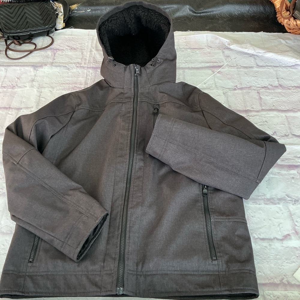 Nautica Men's Winter Snow Double Layered Charcoal Performance Jacket Size Small - Picture 7 of 8